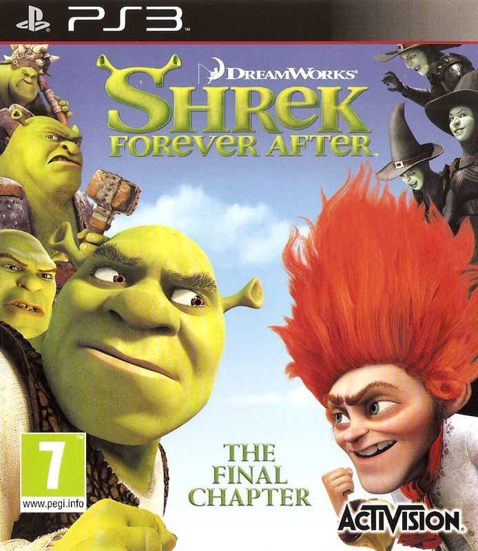 Shrek Forever After box art for Playstation 3
